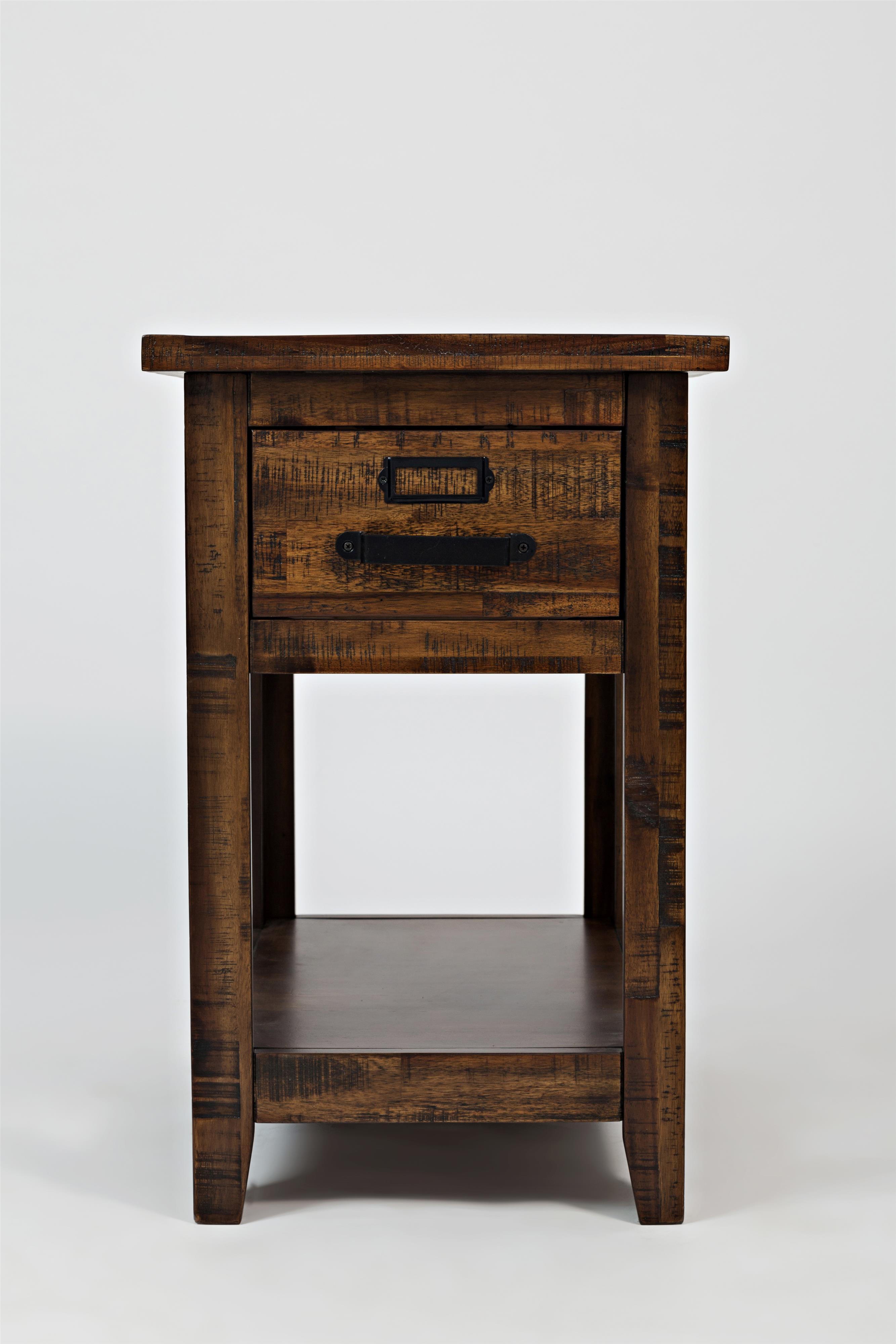 Side chair best sale table with drawers